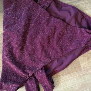 Sparkly Purple swimsuit bottoms